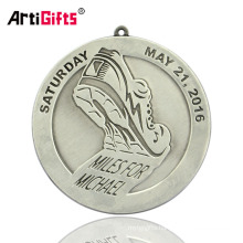Customised Cheap Zinc Alloy Antique Holiday Medals